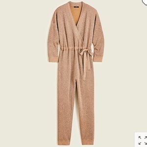 Gold Knit Jumpsuit